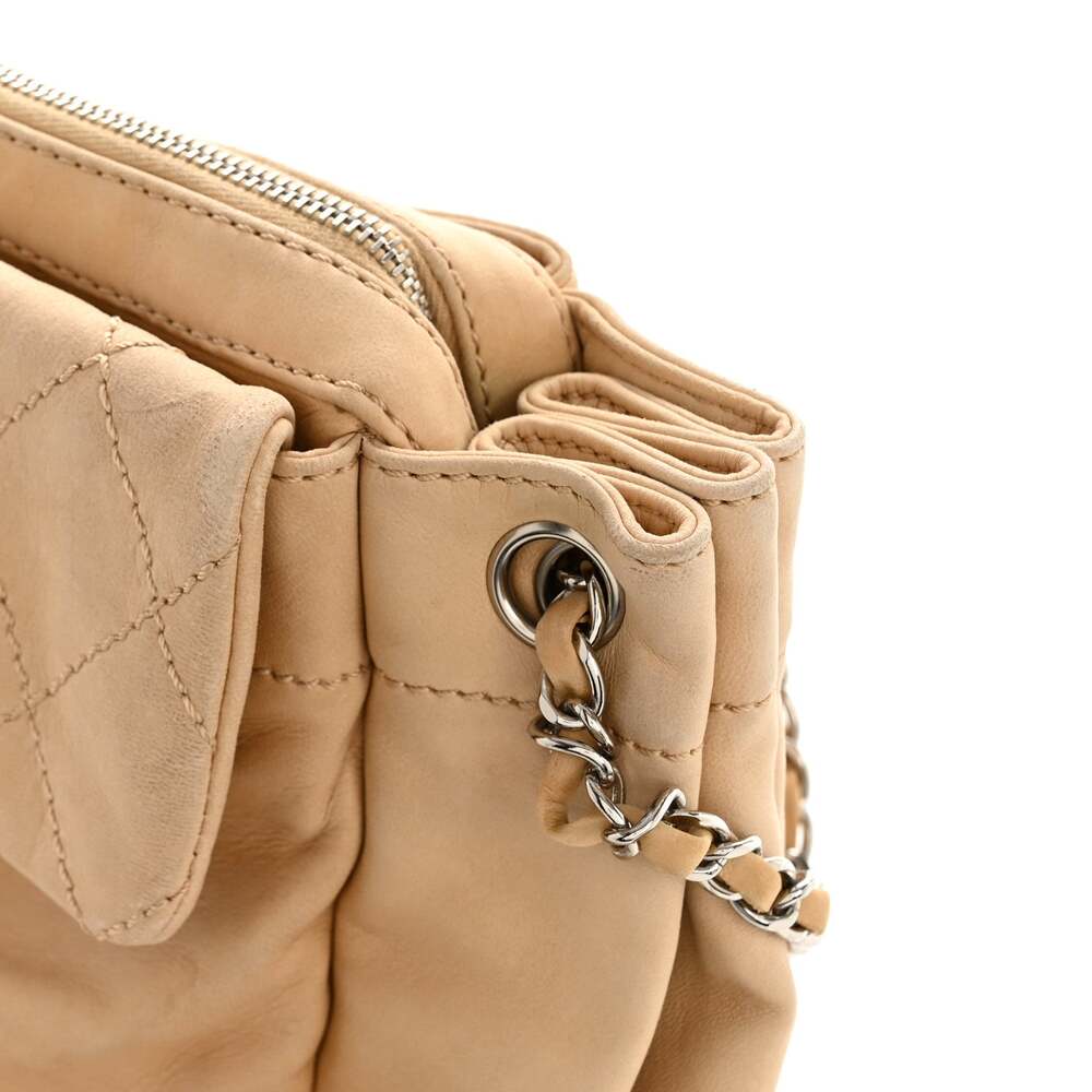 Chanel Lambskin Stitched Accordion Flap #258030C18B - Picture 14 of 14